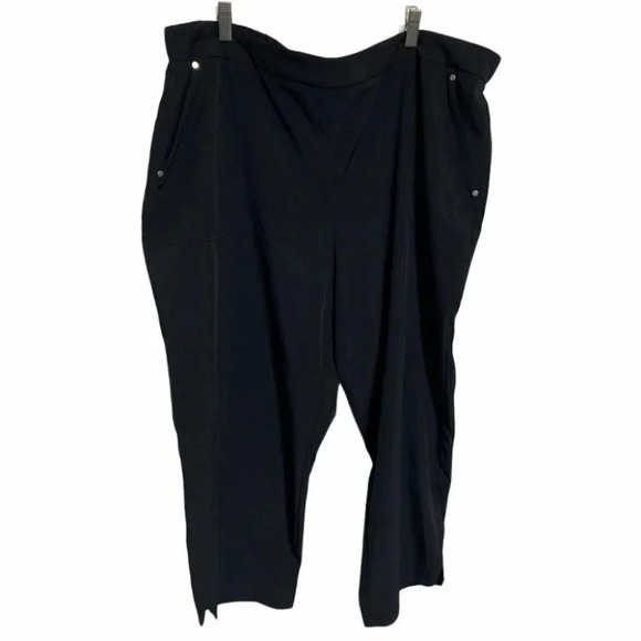 Croft & Barrow XXL ankle length black pants - Picture 1 of 6